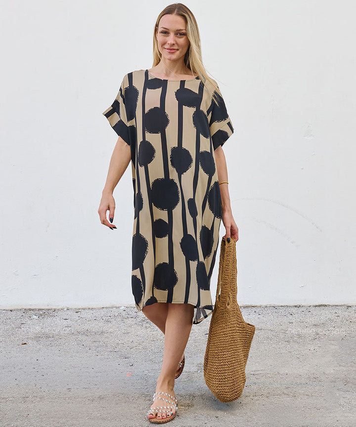 Casual, Short Pocket Dress – Velora