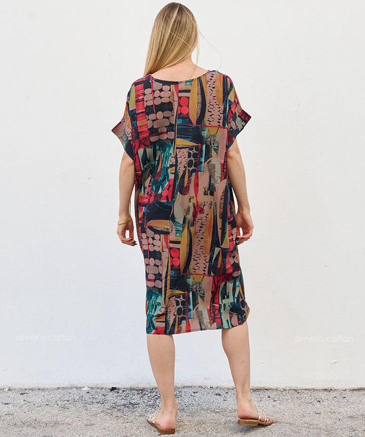Casual, Short Pocket Dress – Velora