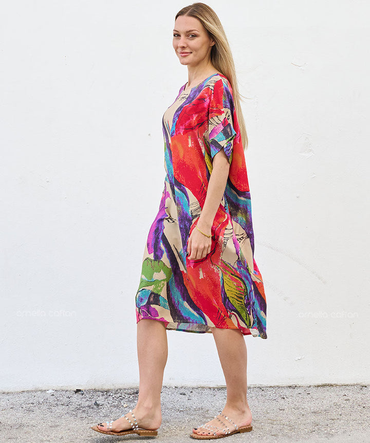 Casual, Short Pocket Dress – Velora