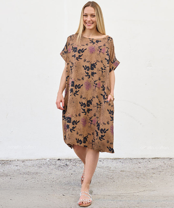 Casual, Short Pocket Dress – Velora