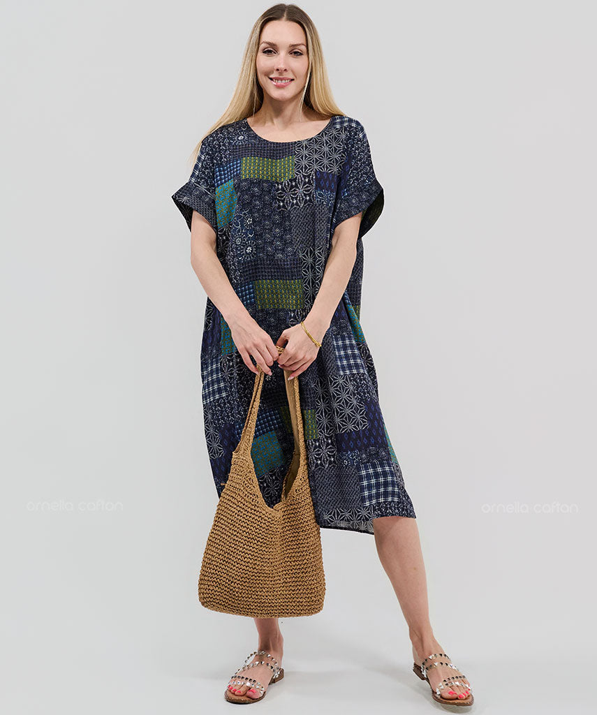 Casual, Short Pocket Dress – Velora