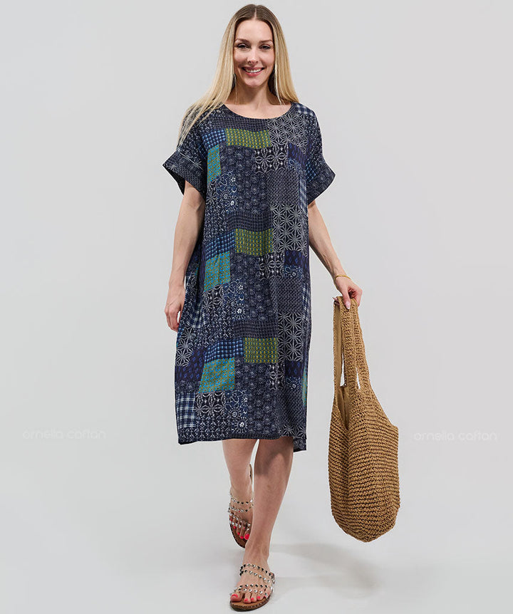 Casual, Short Pocket Dress – Velora
