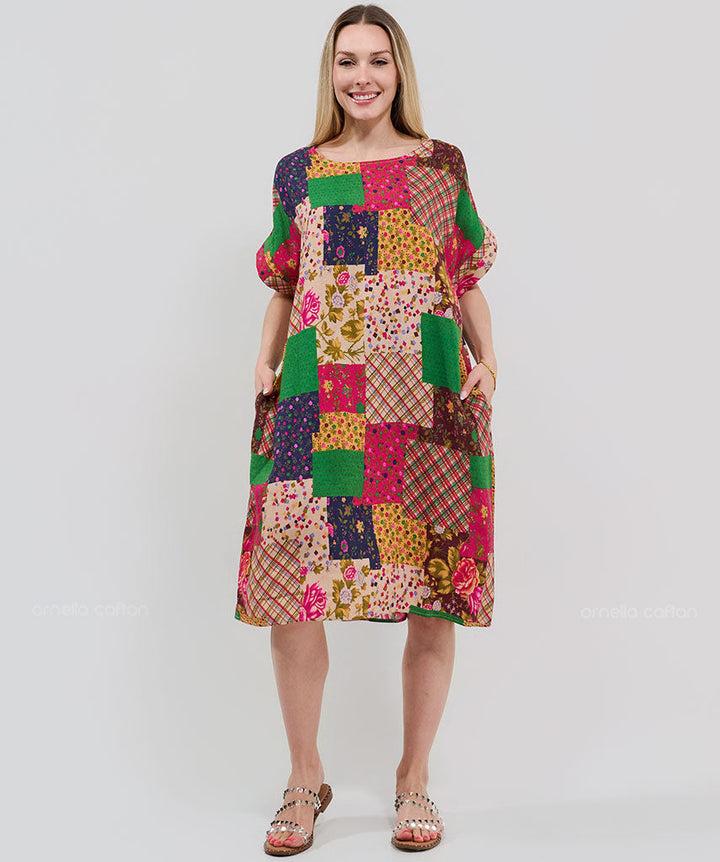 Casual, Short Pocket Dress – Velora