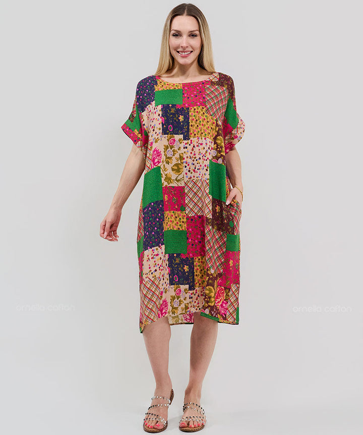 Casual, Short Pocket Dress – Velora