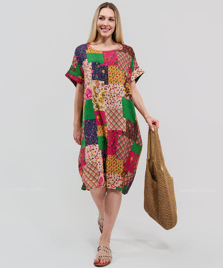 Casual, Short Pocket Dress – Velora