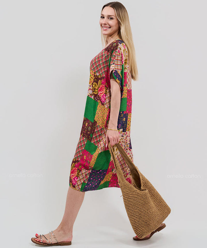 Casual, Short Pocket Dress – Velora