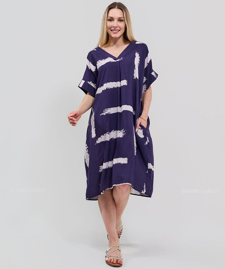 Casual, Short Pocket Dress – Velora