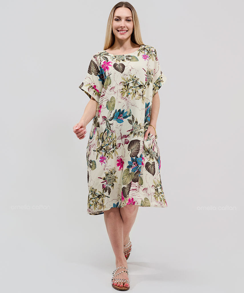 Casual, Short Pocket Dress – Velora