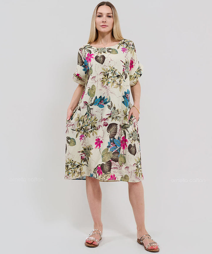 Casual, Short Pocket Dress – Velora