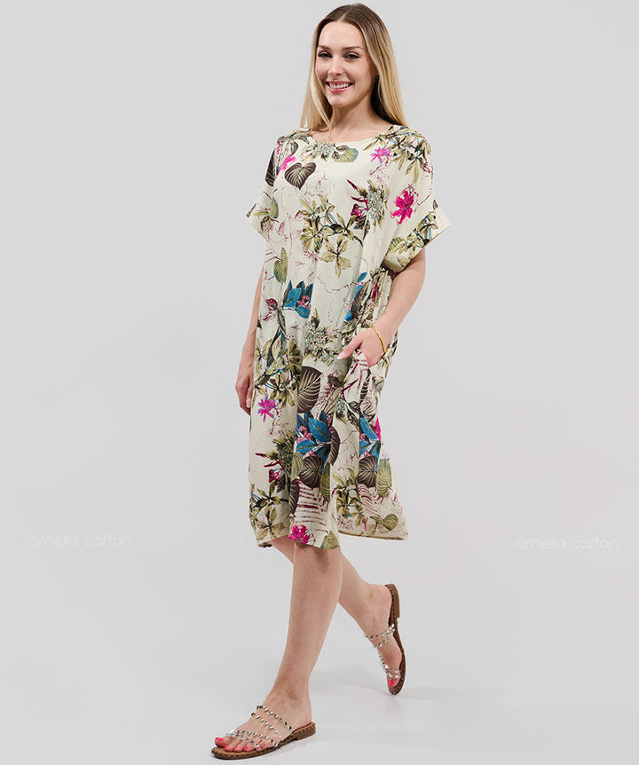 Casual, Short Pocket Dress – Velora