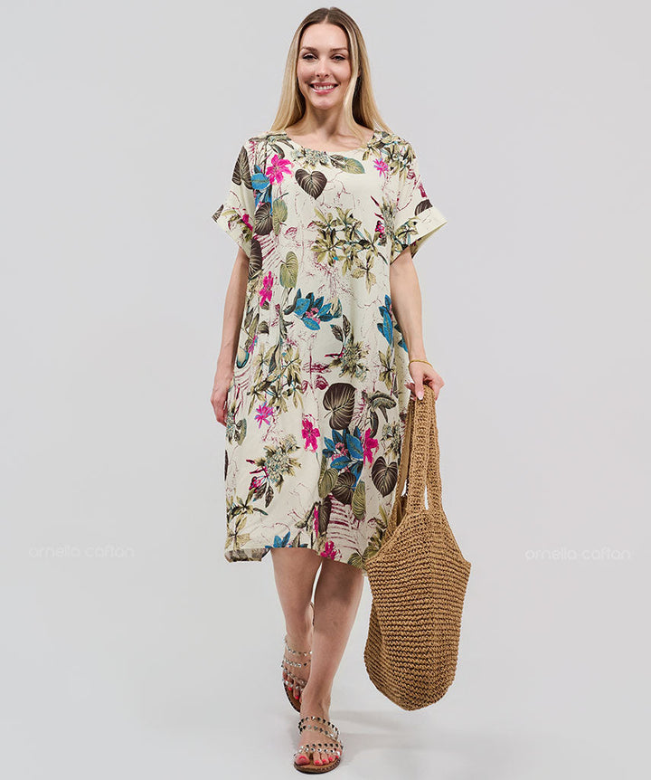 Casual, Short Pocket Dress – Velora