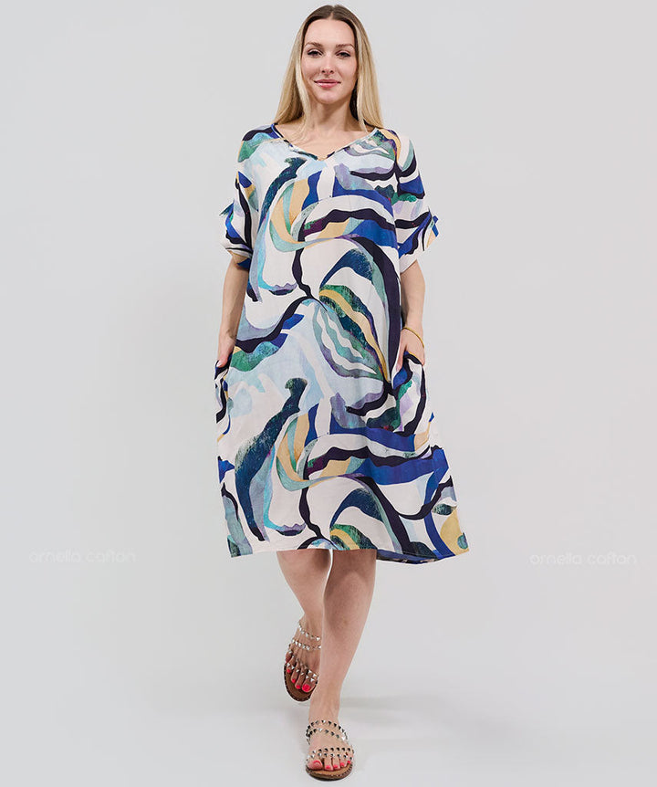 Casual, Short Pocket Dress – Velora