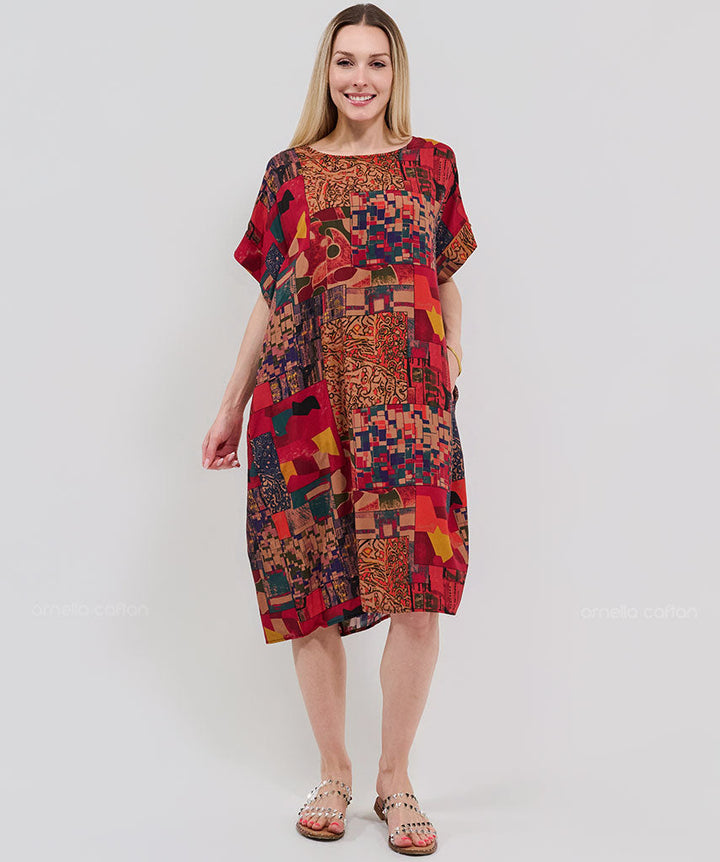 Casual, Short Pocket Dress – Velora
