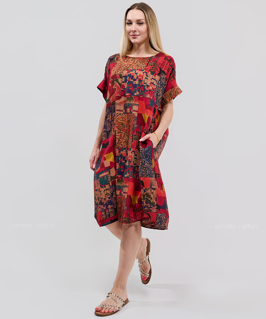 Casual, Short Pocket Dress – Velora