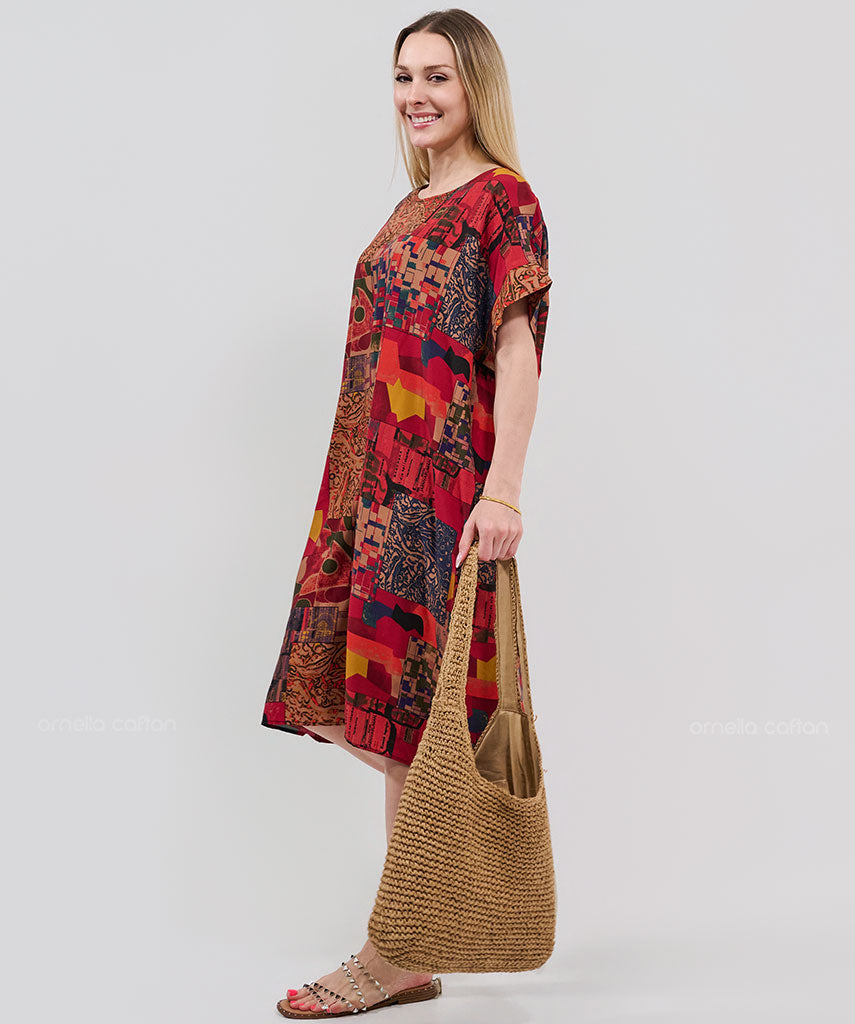 Casual, Short Pocket Dress – Velora