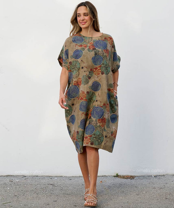 Casual, Short Pocket Dress – Velora