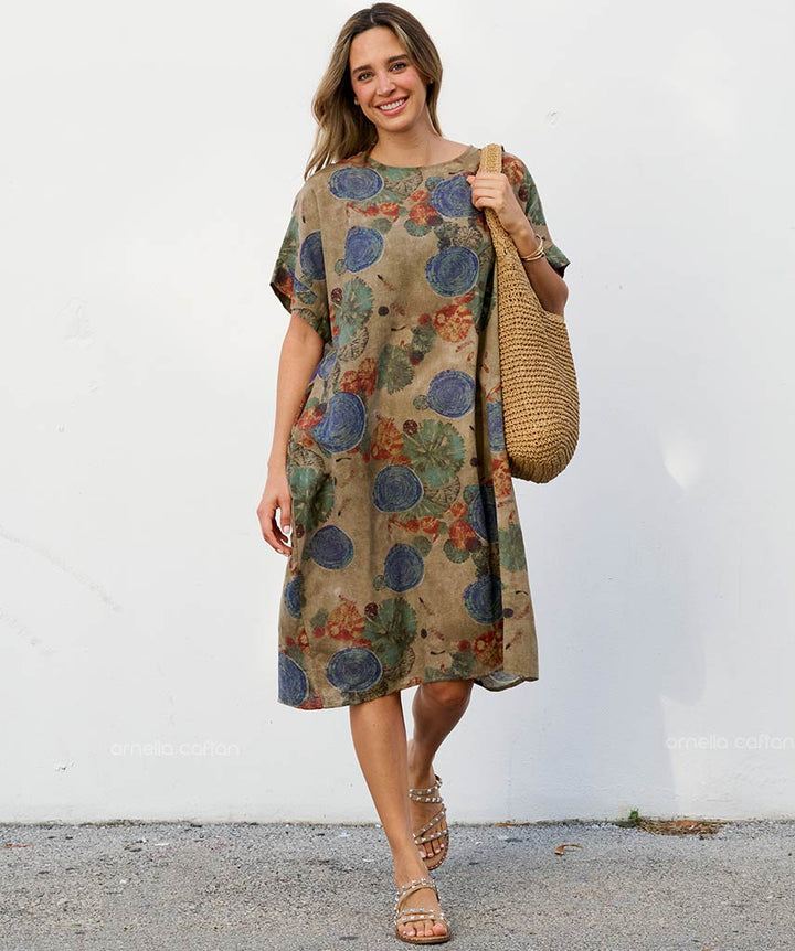 Casual, Short Pocket Dress – Velora