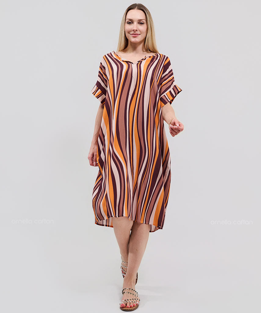Casual, Short Pocket Dress – Velora