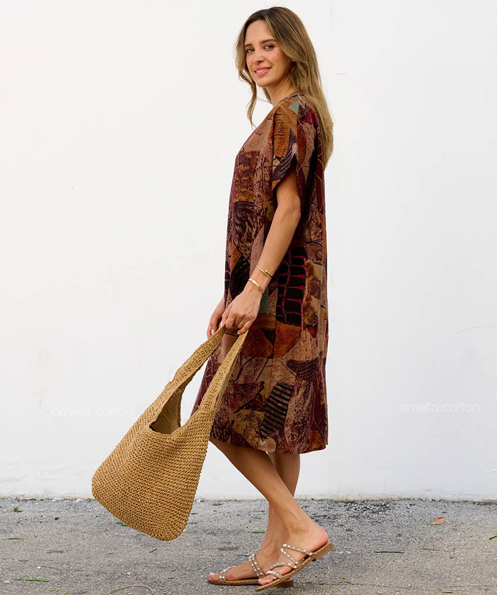 Casual, Short Pocket Dress – Velora