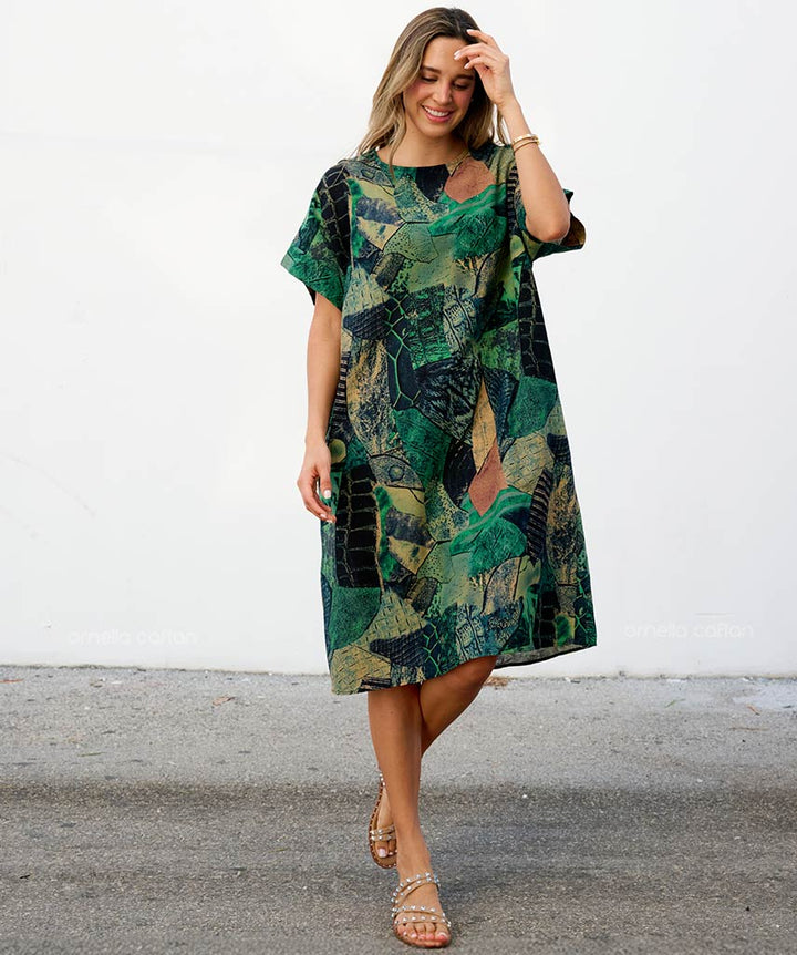 Casual, Short Pocket Dress – Velora