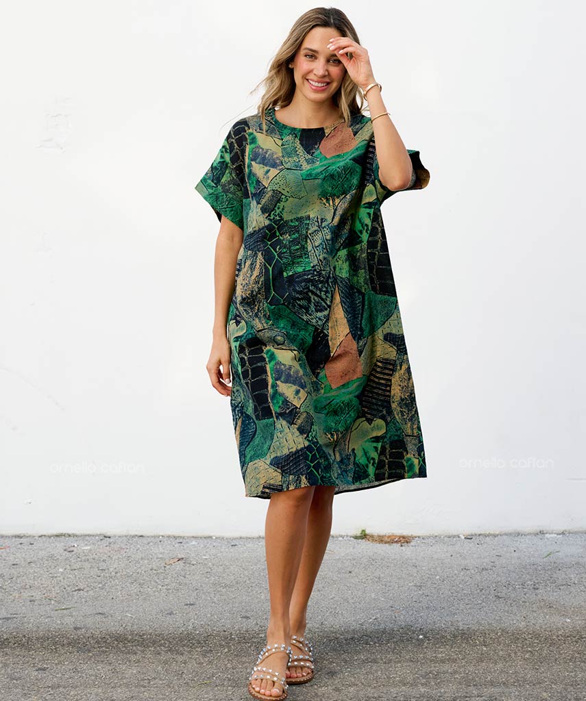 Casual, Short Pocket Dress – Velora