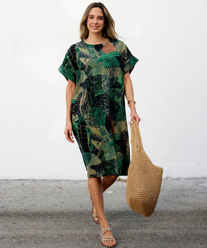Casual, Short Pocket Dress – Velora