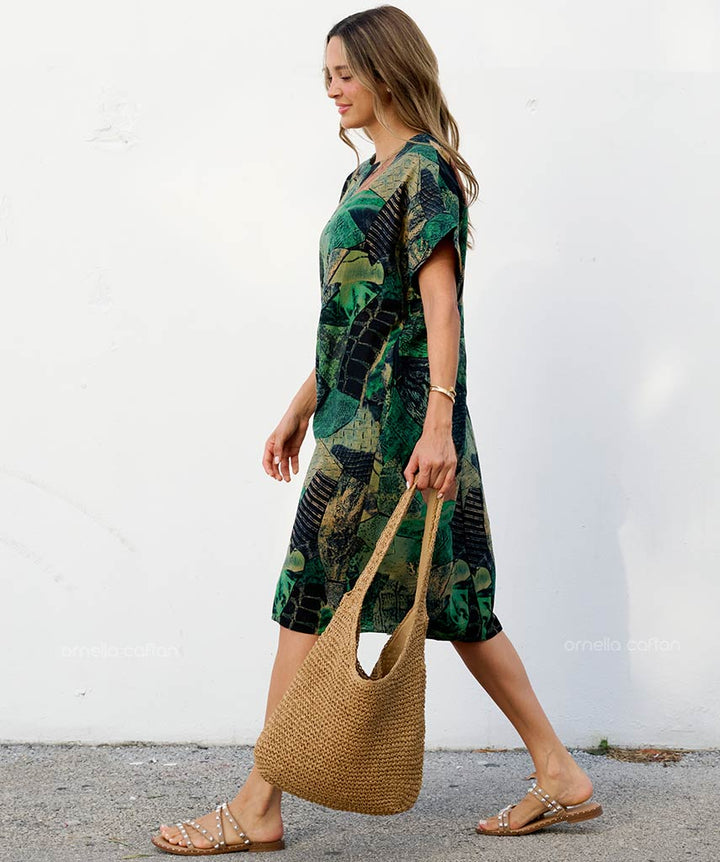 Casual, Short Pocket Dress – Velora