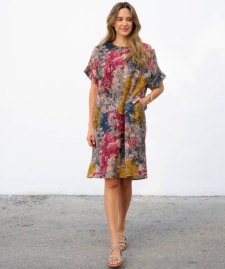 Casual, Short Pocket Dress – Velora