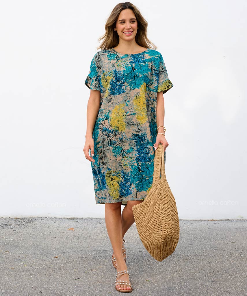 Casual, Short Pocket Dress – Velora