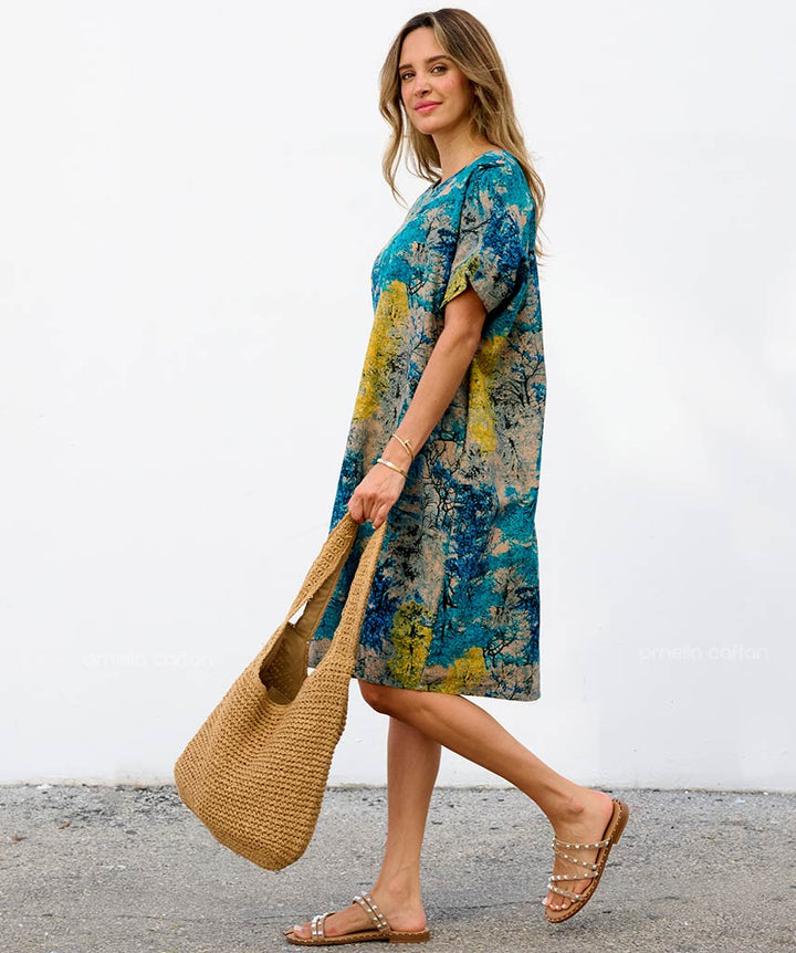 Casual, Short Pocket Dress – Velora