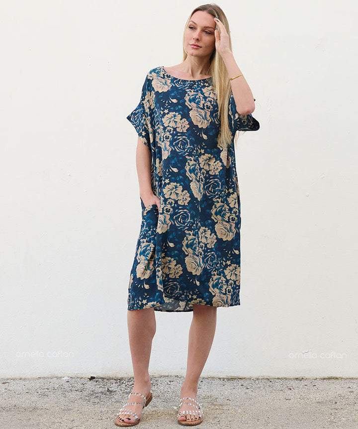 Casual, Short Pocket Dress – Velora