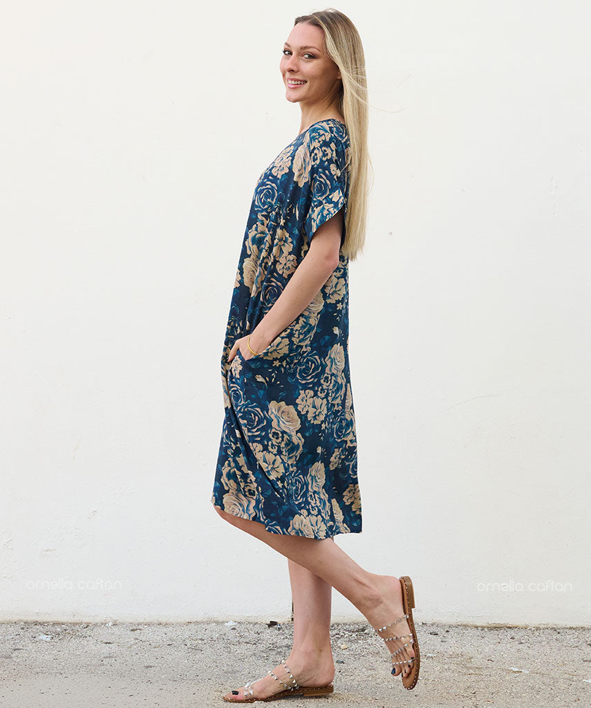 Casual, Short Pocket Dress – Velora