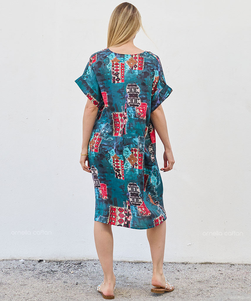 Casual, Short Pocket Dress – Velora