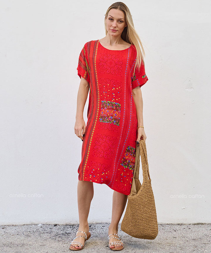Casual, Short Pocket Dress – Velora