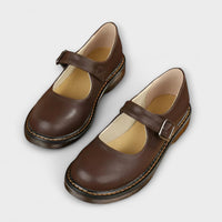 Rael | Orthopedic Mary Jane Shoes - Brown
