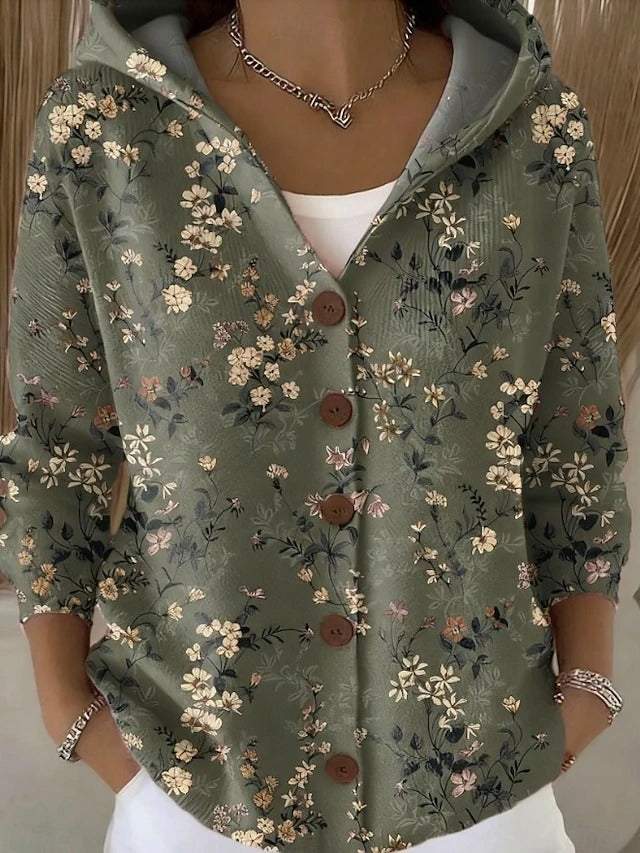 Cassidy | Warm Hooded Cardigan