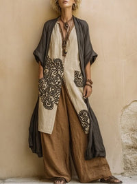 Bohemian Summer Ensemble by Suzanne - Dark Gray