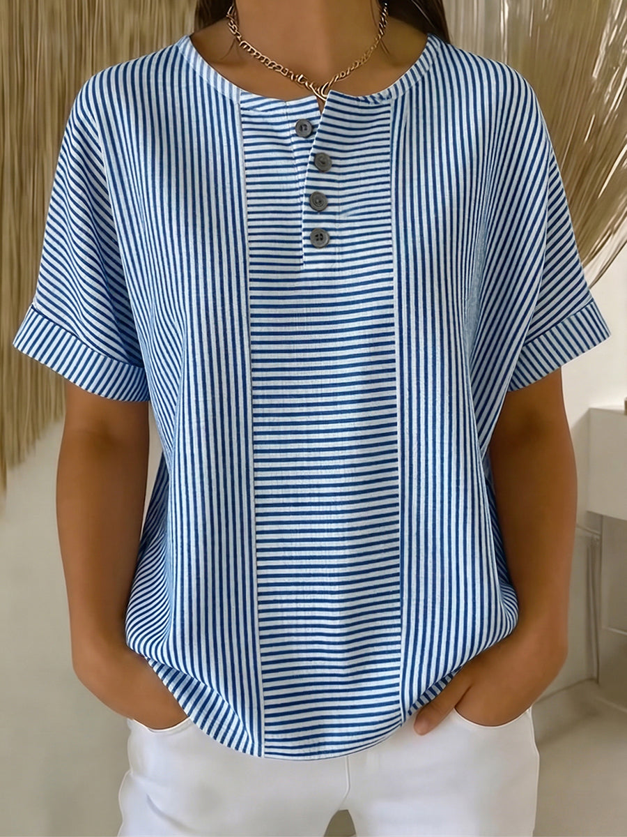 Tereza artistic cut blouse