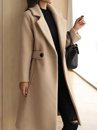 Aileen | Elegant Heritage Overcoat - Beige