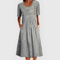 Sophia | Breathable Comfort Dress - Gray