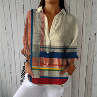 Natalie | Artistic Pattern Blouse - Multicolor