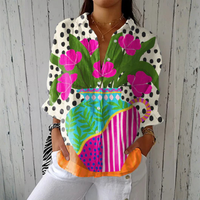 Rachel | Blooming Vase Blouse - Multicolor