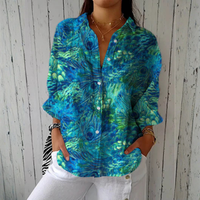 Victoria | Peacock Grace Blouse - Multicolor