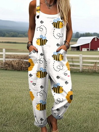 Honeybee Happy Jumpsuit - Honeybee Happy