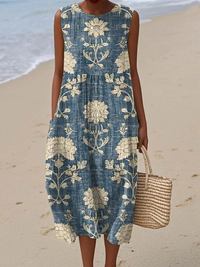 Belle™ | Boho Midi Dress - Multicolor
