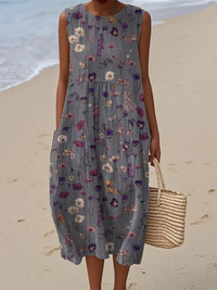 Gwen™ Floral Midi Dress - Multicolor