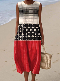 Jane™ Colorblock Midi Dress - Multicolor