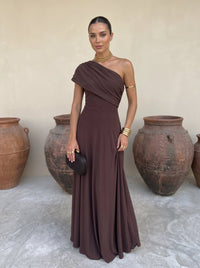 Vestido Toledo en 3 colores - Marrón