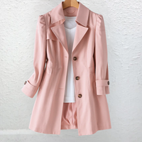 Olivia | Elegant Vintage Summer Coat - Pink