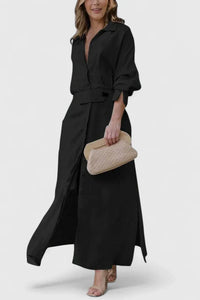 Monique | Women Elegant Maxi Dress - Black